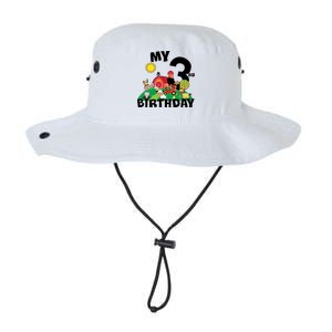 3 Year Old Farm My 3rd Birthday Legacy Cool Fit Booney Bucket Hat