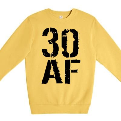 30 AF 30th Birthday Premium Crewneck Sweatshirt