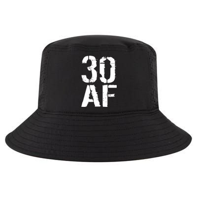 30 AF 30th Birthday Cool Comfort Performance Bucket Hat