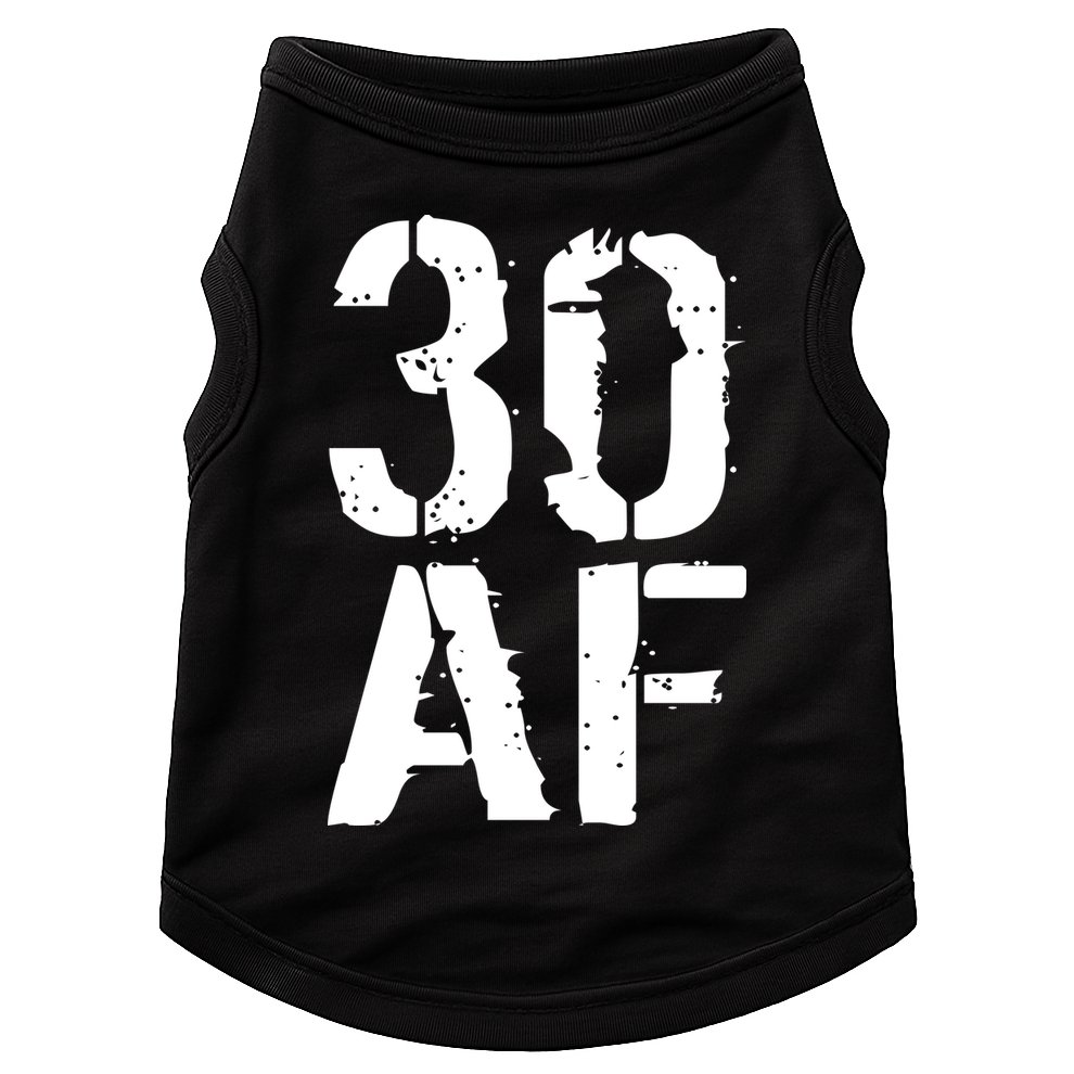 30 AF 30th Birthday Doggie Tank