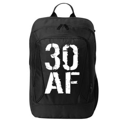 30 AF 30th Birthday City Backpack