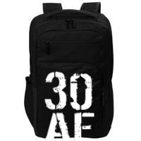 30 AF 30th Birthday Impact Tech Backpack