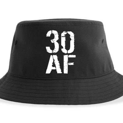 30 AF 30th Birthday Sustainable Bucket Hat