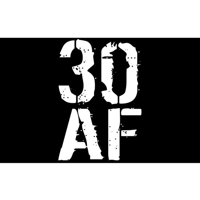 30 AF 30th Birthday Bumper Sticker