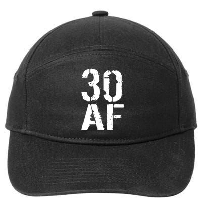 30 AF 30th Birthday 7-Panel Snapback Hat