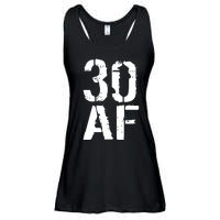 30 AF 30th Birthday Ladies Essential Flowy Tank