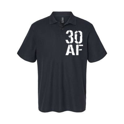 30 AF 30th Birthday Softstyle Adult Sport Polo