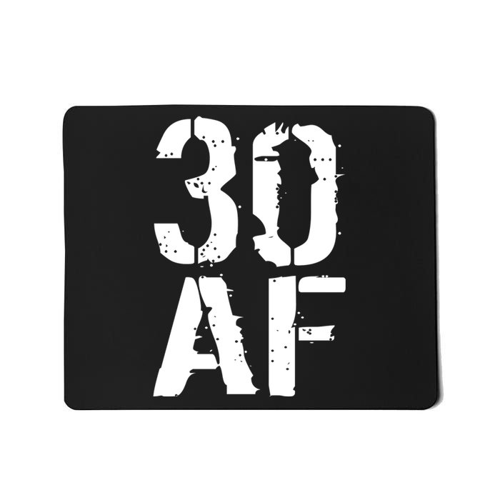 30 AF 30th Birthday Mousepad