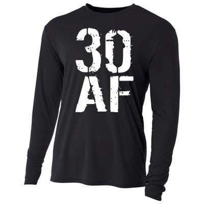 30 AF 30th Birthday Cooling Performance Long Sleeve Crew