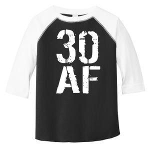 30 AF 30th Birthday Toddler Fine Jersey T-Shirt