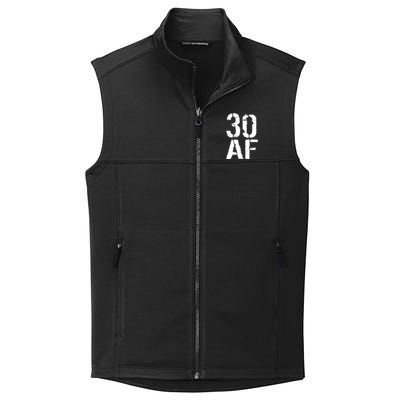 30 AF 30th Birthday Collective Smooth Fleece Vest