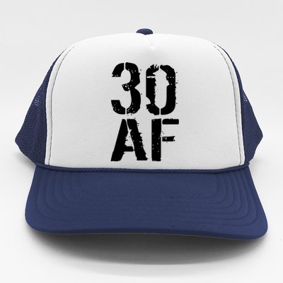 30 AF 30th Birthday Trucker Hat