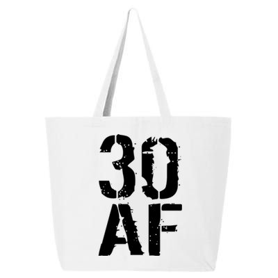 30 AF 30th Birthday 25L Jumbo Tote