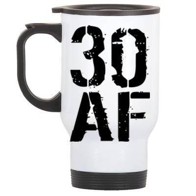 30 AF 30th Birthday Stainless Steel Travel Mug