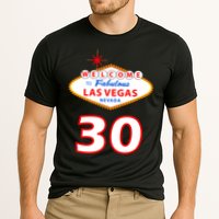 30 Years Old In Vegas - 30th Birthday Cooling Performance Crew T-Shirt