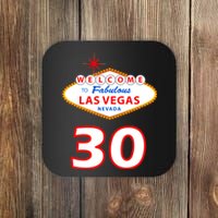 30 Years Old In Vegas - 30th Birthday Coaster