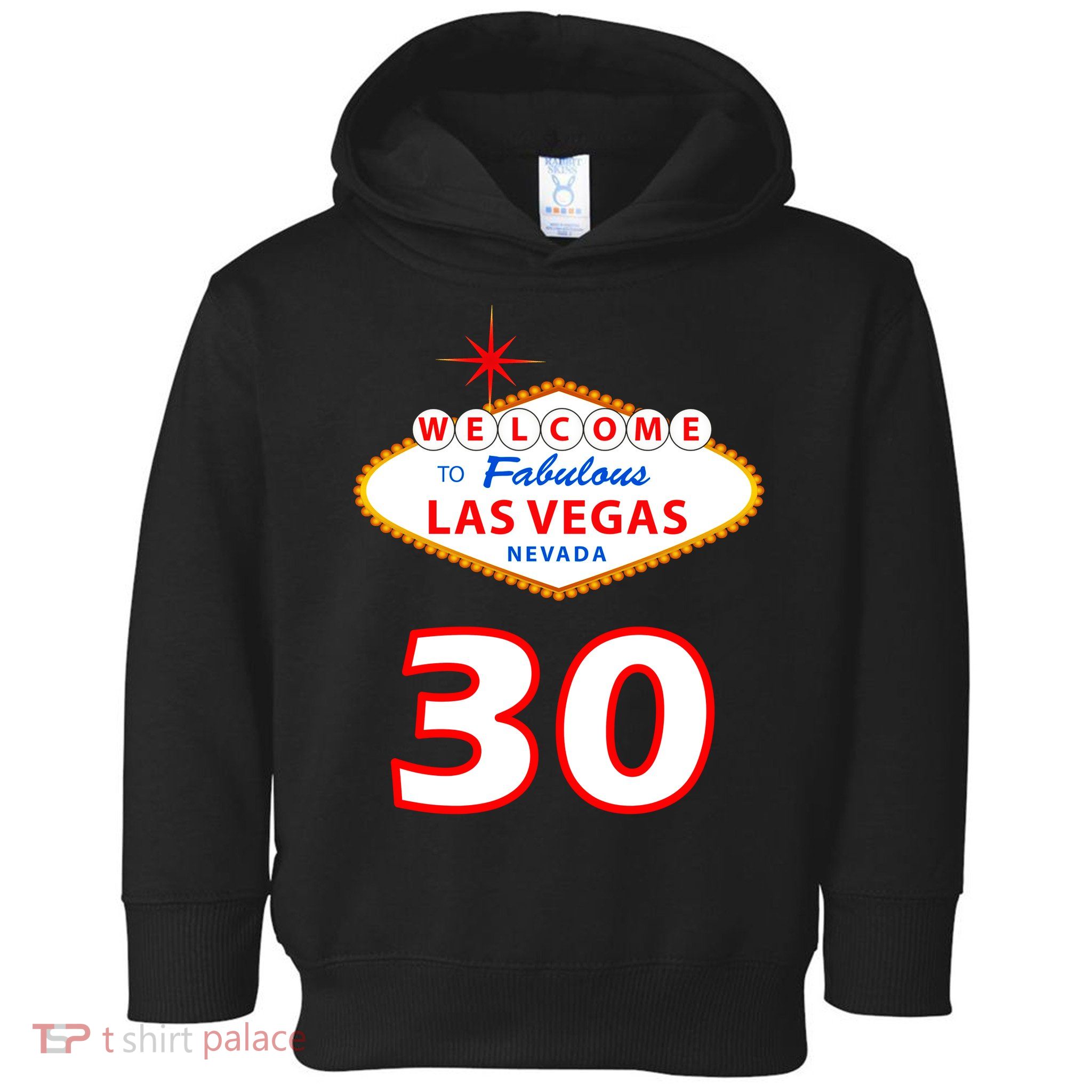 30 Years Old In Vegas - 30th Birthday Toddler Hoodie