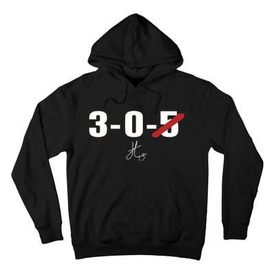 3 0 5 Wht Tall Hoodie