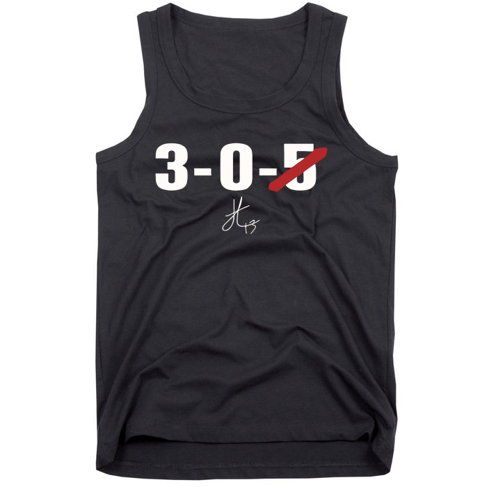 3 0 5 Wht Tank Top