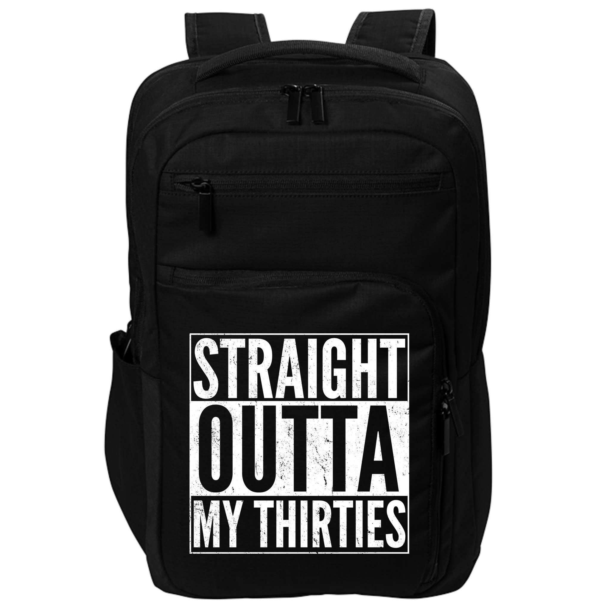 30th Birthday - Straight Outta My Thirties Impact Tech Backpack