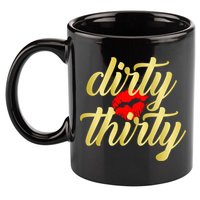 30th Birthday Dirty Thirty Limited Edition 11oz C Handle Ceramic Mug