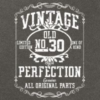 30th Birthday Genuine All Original Parts Cotton Canvas Backpack