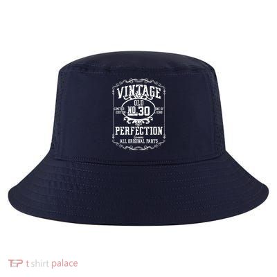 30th Birthday Genuine All Original Parts Cool Comfort Performance Bucket Hat
