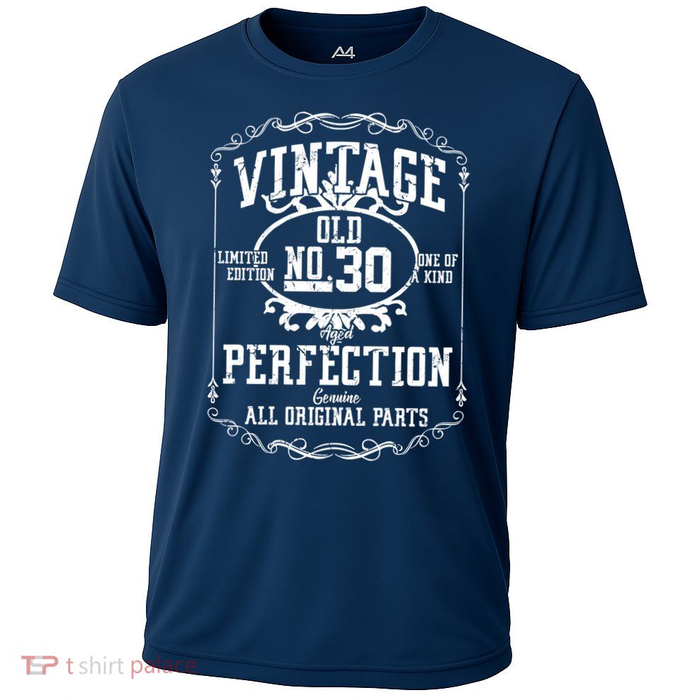 30th Birthday Genuine All Original Parts Cooling Performance Crew T-Shirt