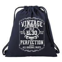 30th Birthday Genuine All Original Parts Drawstring Bag