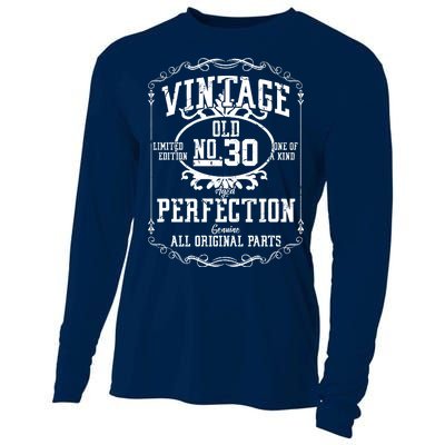 30th Birthday Genuine All Original Parts Cooling Performance Long Sleeve Crew