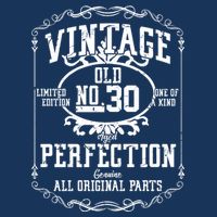 30th Birthday Genuine All Original Parts Toddler Hoodie