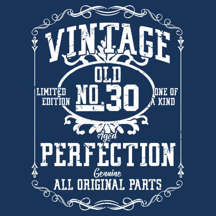 30th Birthday Genuine All Original Parts Toddler Hoodie