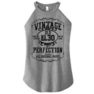 30th Birthday Genuine All Original Parts Women's Perfect Tri Rocker Tank