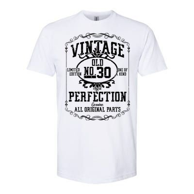 30th Birthday Genuine All Original Parts Softstyle CVC T-Shirt