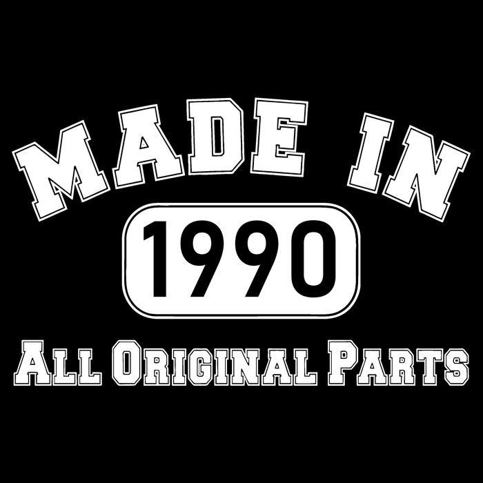 30th Birthday Made in 1990 All Original Parts City Backpack