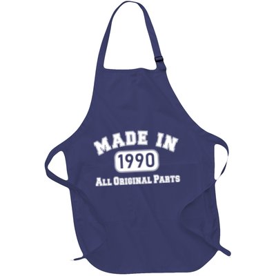 30th Birthday Made in 1990 All Original Parts Apron