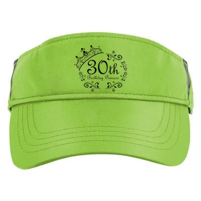 30th Birthday Princess Adult Drive Performance Visor