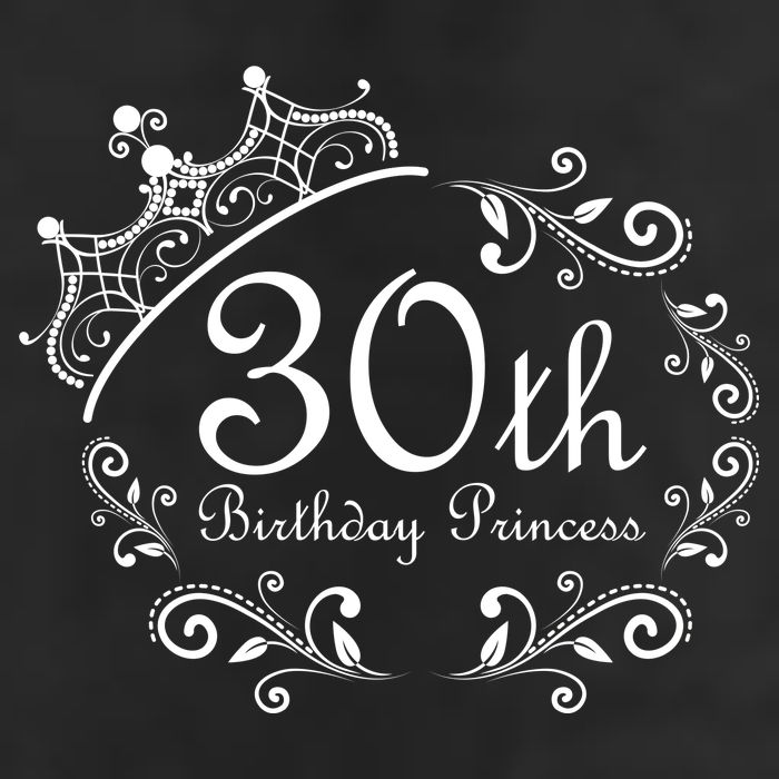 30th Birthday Princess 11oz C Handle Ceramic Mug