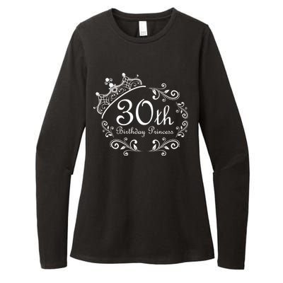 30th Birthday Princess Womens CVC Long Sleeve Shirt