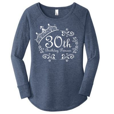 30th Birthday Princess Women's Perfect Tri Tunic Long Sleeve Shirt