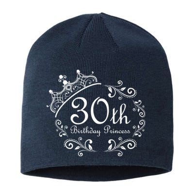 30th Birthday Princess Sustainable Beanie