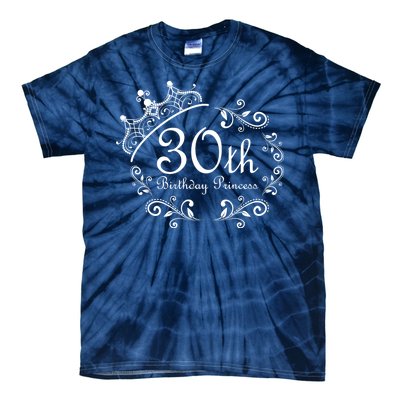 30th Birthday Princess Tie-Dye T-Shirt