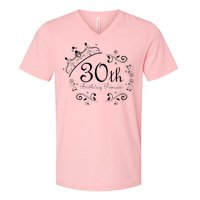 30th Birthday Princess V-Neck T-Shirt