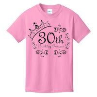 30th Birthday Princess Kids T-Shirt