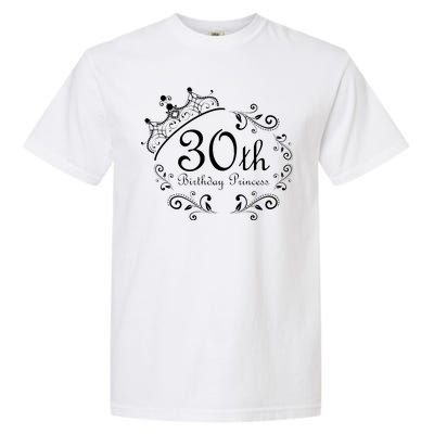 30th Birthday Princess Garment-Dyed Heavyweight T-Shirt