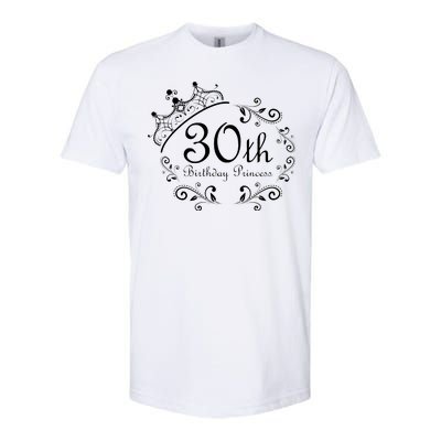 30th Birthday Princess Softstyle CVC T-Shirt