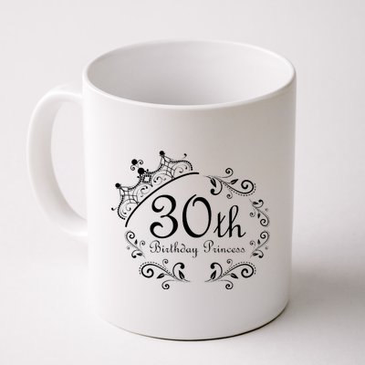 30th Birthday Princess Coffee Mug