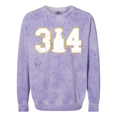 314 Hockey St. Louis Champions Colorblast Crewneck Sweatshirt