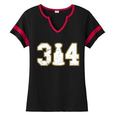 314 Hockey St. Louis Champions Ladies Halftime Notch Neck Tee