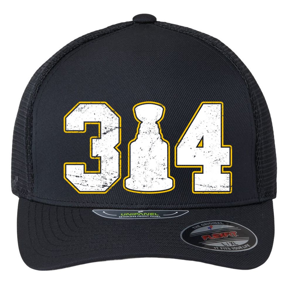 314 Hockey St. Louis Champions Flexfit Unipanel Trucker Cap
